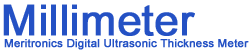 Meritronics Digital  Ultrasonic Thickness Meter